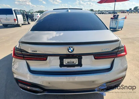 2020 BMW 750 Xi from USA, damaged, VIN WBA7U2C00LCD04913